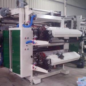 Quality Four Color Cover Meat Flexo Printing Machine Plastic Paper Bag Packing wholesale