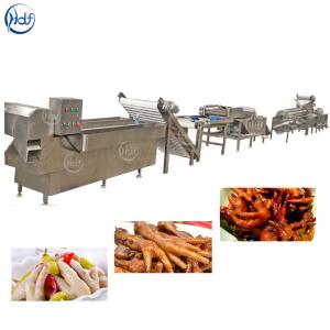 Quality Large Capacity Chicken Feet Processing Line , Chicken Bone Cutter High Efficiency wholesale