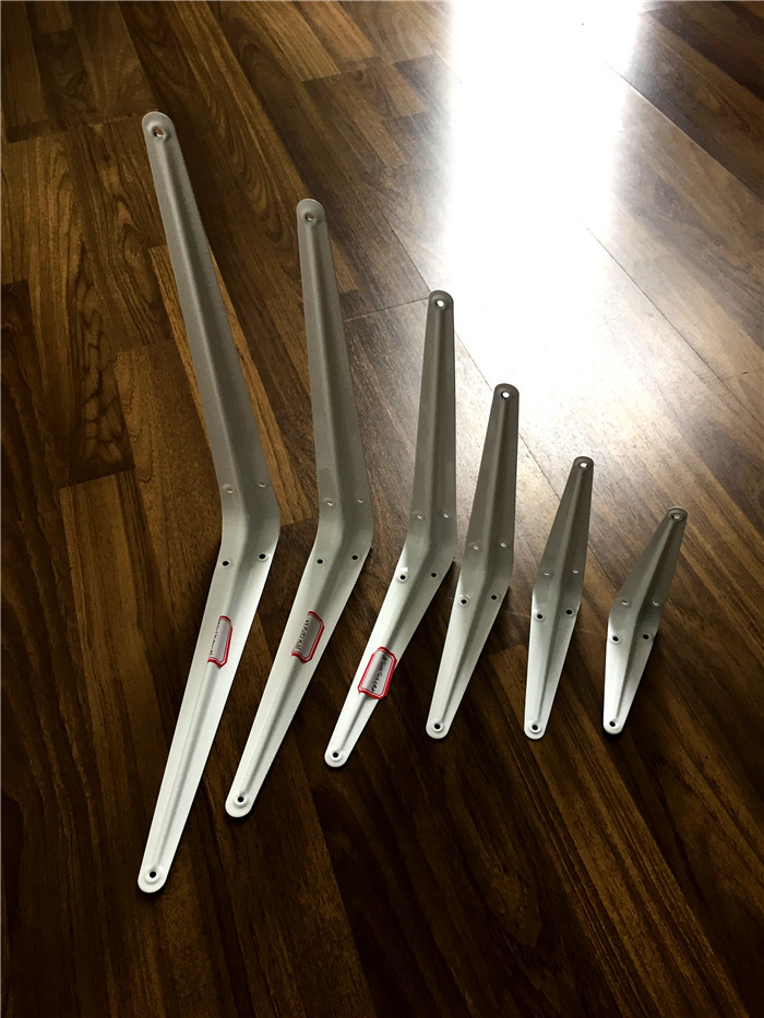 Supermarkets Corner Shelf Brackets Metal