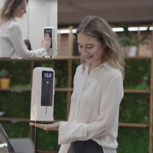Quality 0-99 Adjustable Sensitivity 3W Walk Through Temperature Scanner wholesale