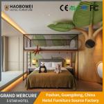 Solvent-Free Anti-Fouling Leather Seat Cushion King Size Bedroom Set for Hotel