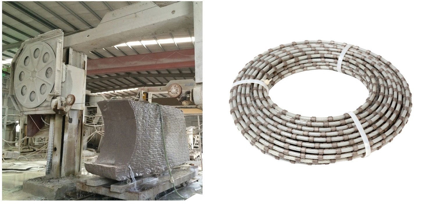 Sintered Diamond Wire Saw For Block Squaring