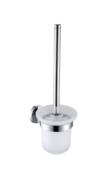 bathroom accessory satin finishing stainless steel design funny toilet brush