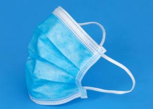 Quality Blue Disposable Protective Equipment 3 Ply Disposable Surgical Mask wholesale