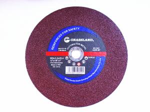 Quality 12 In. X 25mm Red Color Stationary Saw Metal Cutting Disc wholesale