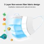 Disposable Hypoallergenic Dental 3 Ply Non Woven Face Mask