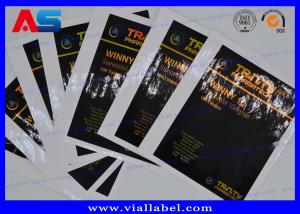 Quality Laser Hologram Prescription CMYK Pill Bottle Label Sticker wholesale