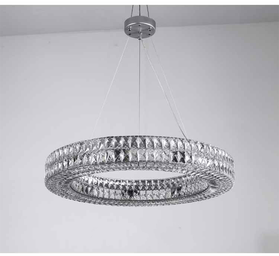 Luxury Crystal Chandeliers For Living Room Lobby Modern Home Decor crystal led chandelier(WH-CY-189)