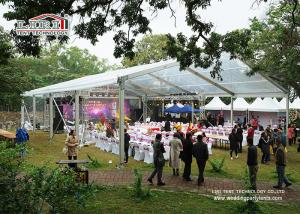 Quality Aluminum Frame Small Garden Marquee Tent Waterproof with Glass Walls wholesale