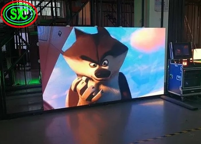 Light Indoor Fixed Stage P3 Rental LED Screen 768mm X 768mm 2500 Nits