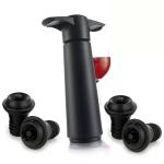 Oem Odm Vacuum Pump Wine Stopper With 4 Silicone Stopper