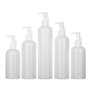 Quality Custom PET Scrub Pump Body Wash Cosmetic Lotion Bottle 480ml 400ml wholesale