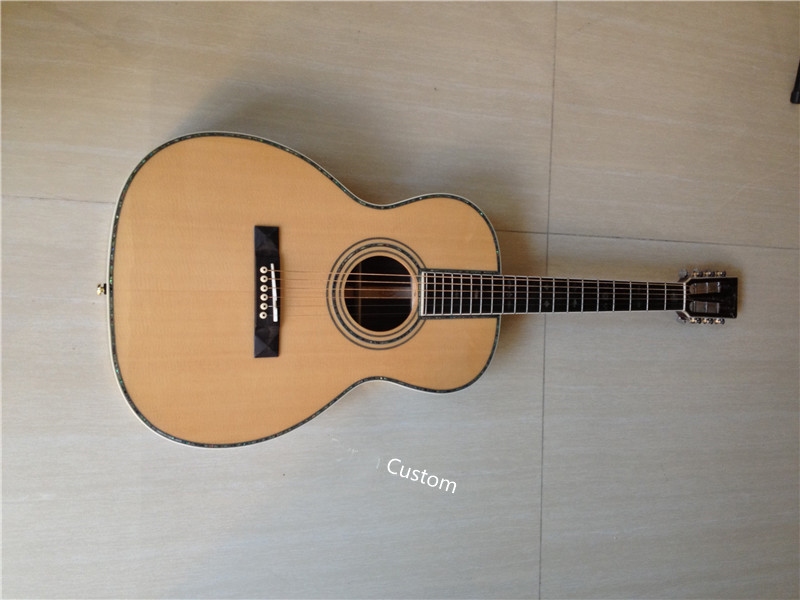 all Solid OO42sc acoustic guitar customized handmade guitar