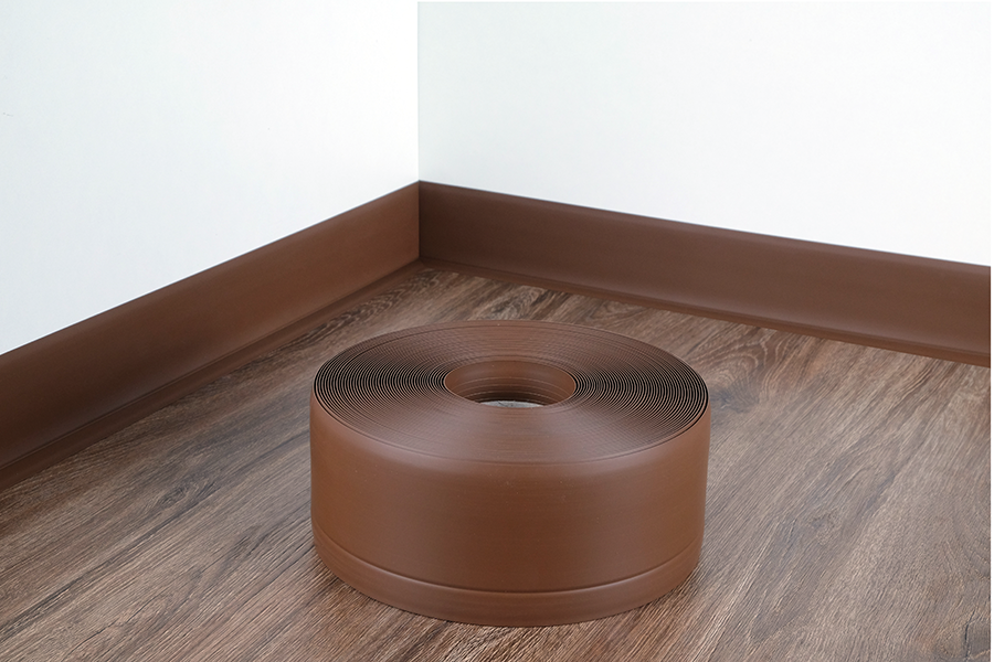 Extrusion Processing Service Vinyl PVC Skirting Board for Sturdy Wall Protection