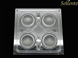 Quality 90x90mm 5050 Led Optical Lens 60 Degree SMD Led Lens wholesale