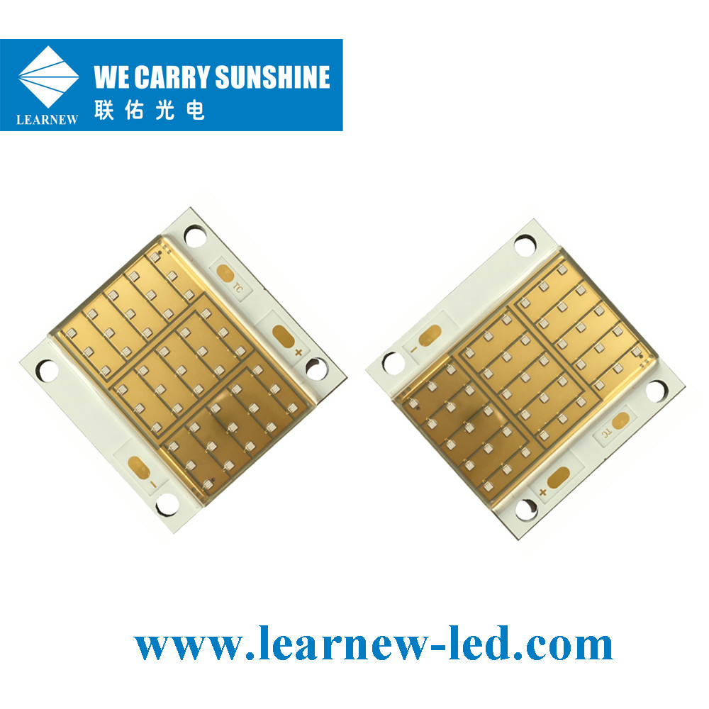 35x35MM 365nm 385nmm 395nm UVA SMD LED Chip 110W With Long Life Span