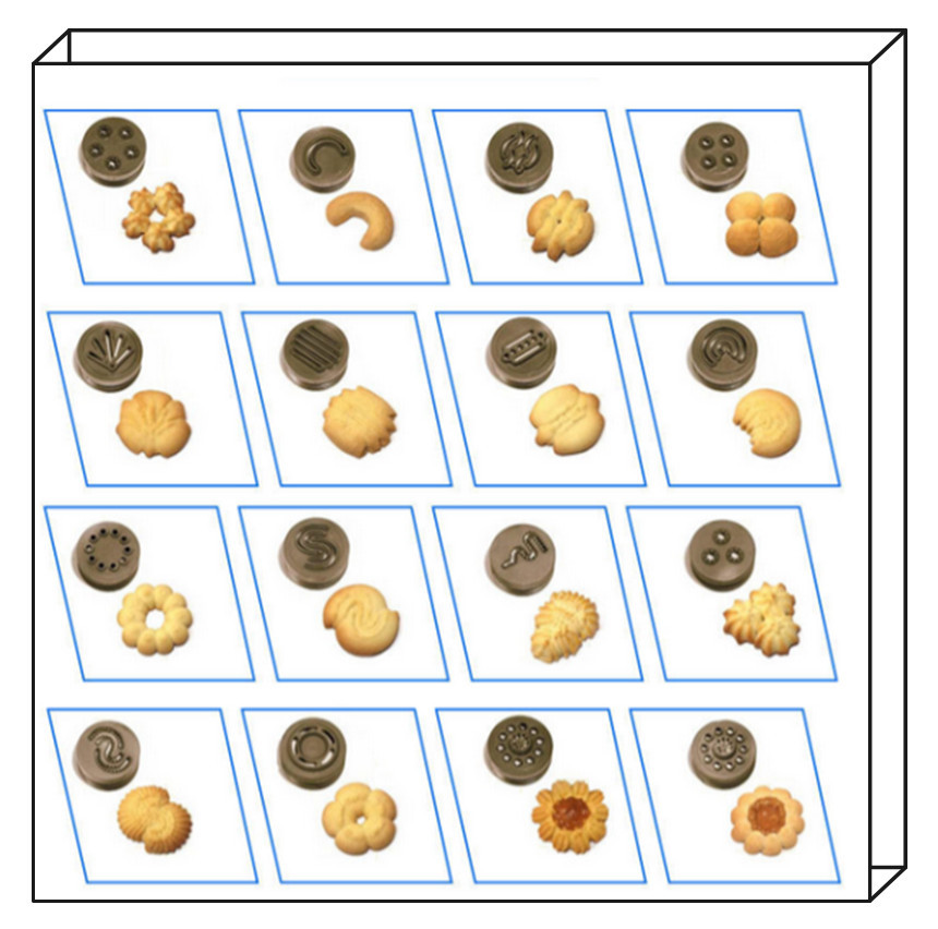 PLC Control Cookie Forming Machine Cookie Depositor Machine High Performance