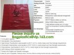 Biodegradable Dtrawstring Biohazard Bags Medical drawtape, Biological Hazard Bag