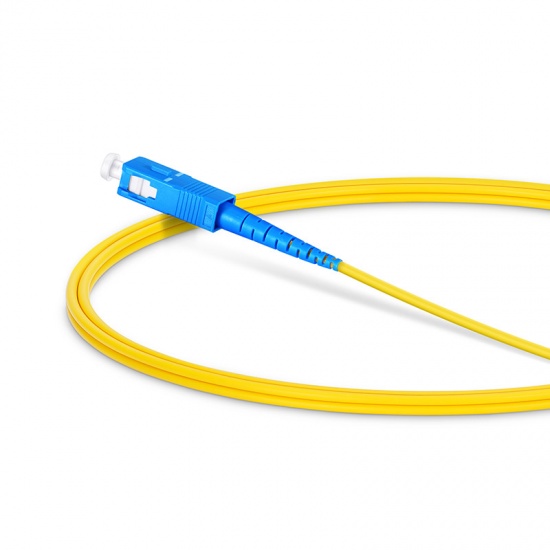 Fiber Optic Pigtail LC SC ST FC PC UPC APC Simplex Patch Cord with Return Loss ≥ 50dB