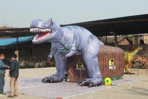 Quality Artificial Sponge Material Cute Dinosaur Door Life Size Sunproof Windproof wholesale