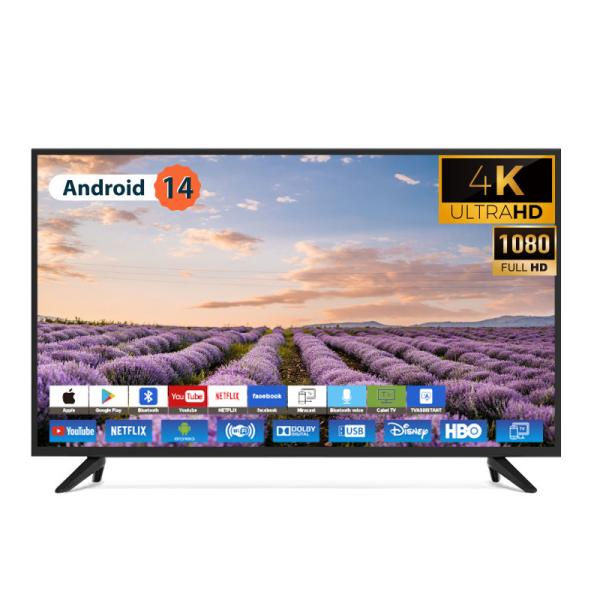 32 40 43 50 55 65 Inch Smart Tv A+ Panel 4k Television LED TV 32 Inch Television
