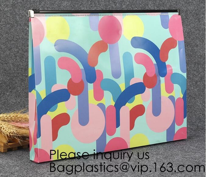 Stand Up Pouch Bag Type And Screen Printing Surface Handling EVA Zip Lock Bag,Underwear Zip lockk EVA Underwear Packaging