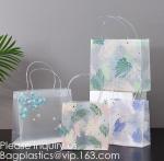 Loop Handles, Shopping Bags With Gusset Cardboard Bottom, Frosted Merchandise