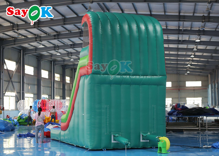 Wet Dry Inflatable Slide Anti Ruptured Commercial Inflatable Water Slide Pool Two PVC Coated Sides