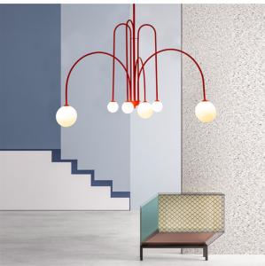 Quality Modern Designer Glass Ball Chandelier Lighting For Living Room/Bedroom/Office Light(WH-MI-438) wholesale