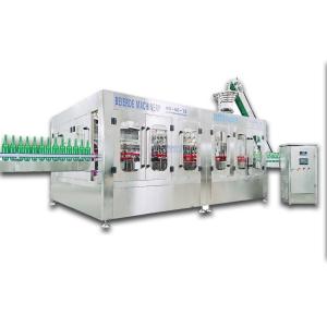 Quality PLC Controlled Carbonated Beverage Filling Machine 304 Stainless Steel wholesale
