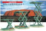 carbon steel Low Bed 630mm Height Electric Scissor Lift