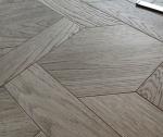 Natural Vanished Shaped Oak Parquet Flooring, Hexagon & Shaped Parquet, ABC