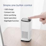 Quiet Operation 360 Degree Air Intake Mini Air Purifier
