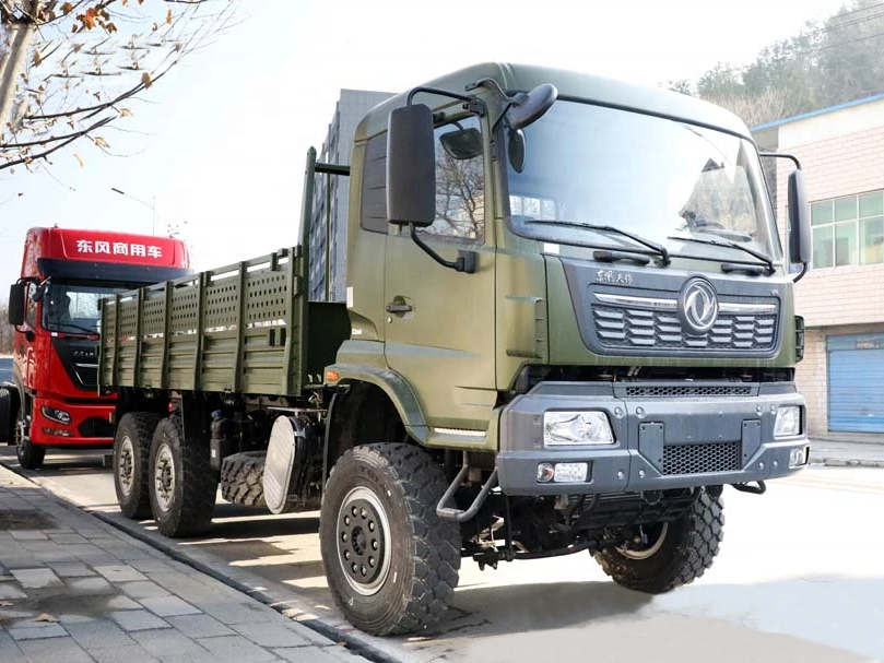 Manual Window 2023 6-Wheel Drive Off Road Truck Diesel 6x6 for Logistics Transportation