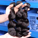Virgin Human Hair Vendors China Supplier Fashion Loose Wave 12 inch Brazilian