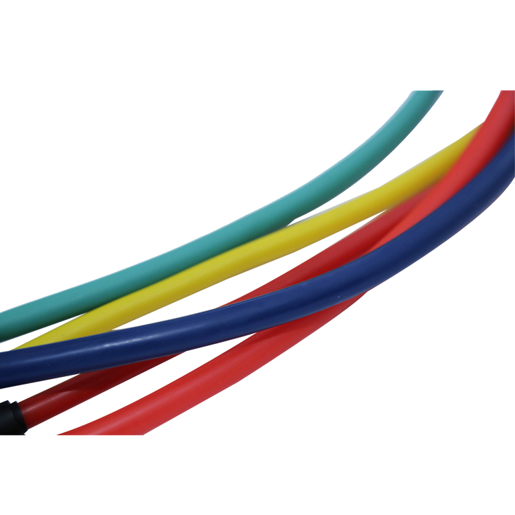 ISO9001 CE Workout Recovery Equipment 11Pcs Resistance Band Tube Set