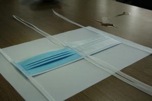 Quality 17.5*9.5cm Tie On Disposable Face Mask Antibacterial wholesale