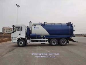 Quality Shacman 6X4 F3000 16000-22000 Liters New Vacuum Sewage Suction Truck wholesale