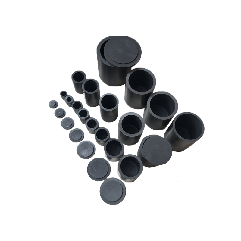 Customized Height Graphite Clay Crucible for High Temperature Metal Melting Process