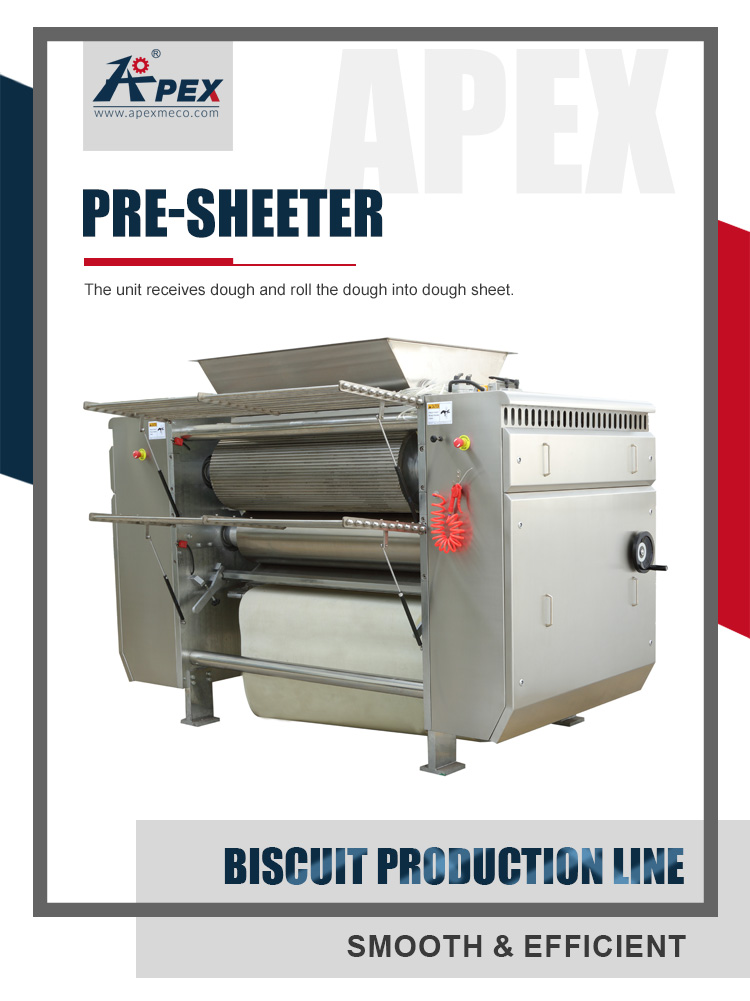 Efficient Adjustable Speed Dough Rolling Machine Sheeter Commercial Electric Automatic Dough Sheeter