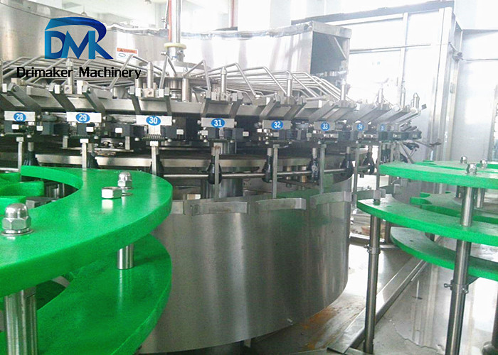 4000 BPH Glass Bottle Filling Machine Vacuum Pump Liquid Level Control