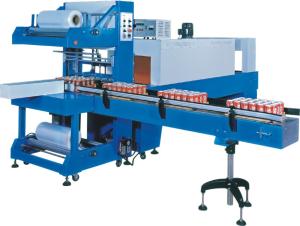 Quality Pe Film Automatic Complete Column Shrink Packaging Machines 8pcs/Min wholesale