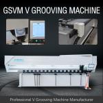 4000mm CNC V Grooving Machine For Ornament Metal Grooving Machine