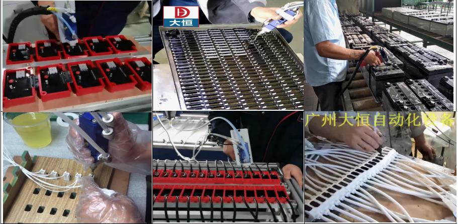 10L Tank Capacity Semi Automatic Two Component Epoxy Resin Dispenser For Filling