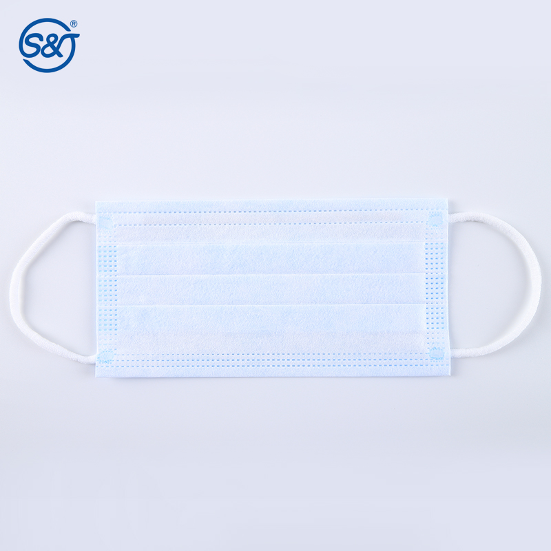 Anti Virus Medical Standard Sanitary Disposable 3 Ply Earloop Face Mask -50 Pcs/Box