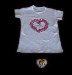 Quality Compressed T-Shirt in Heart Shape (YT-770) wholesale