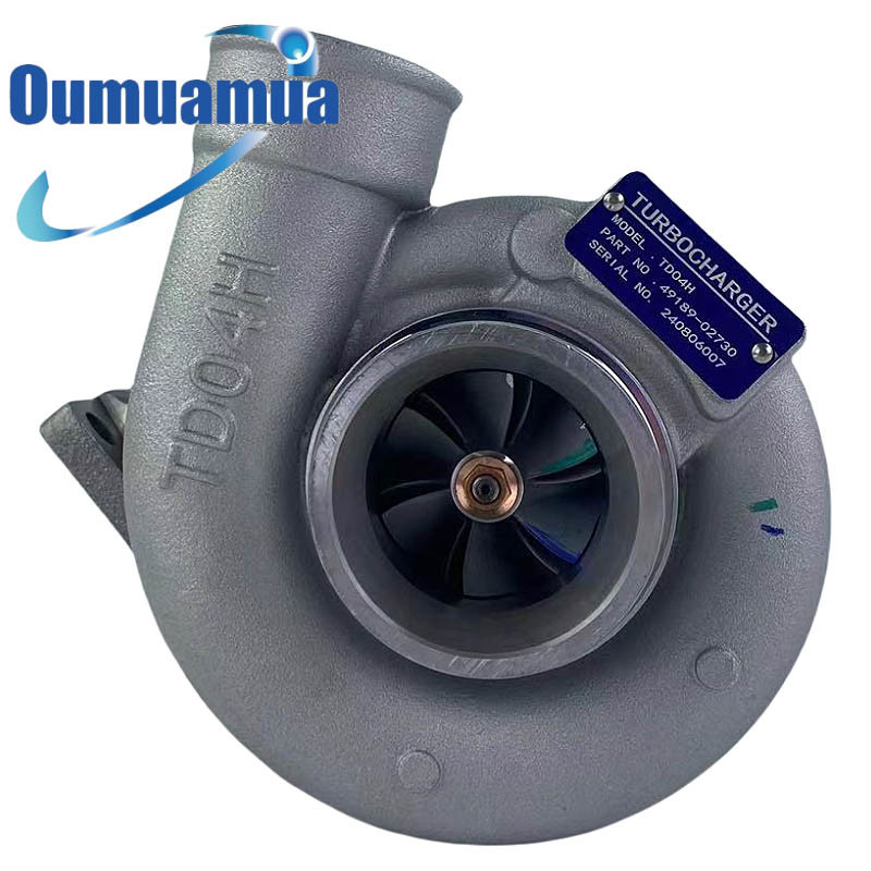 NEW 49189-02730 Turbocharger TD04HL4-11TK3-7.0 Turbo FOR CAT Construction Earth Mover S4S 804D-33T supercharger