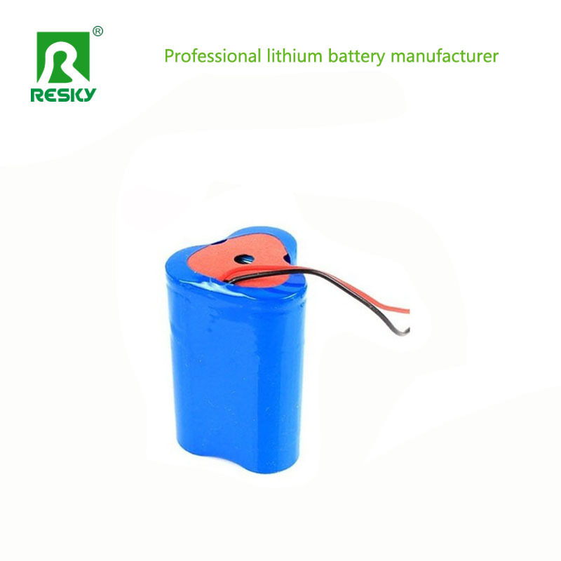 Rechargeable Li-ion Battery Pack 11.1V 3s 18650 2200mAh For Bicycle Light