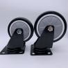 Buy cheap 5'' 6'' 8'' 360 Degree Swivel Top Plate TPE Tread Black Caster from wholesalers