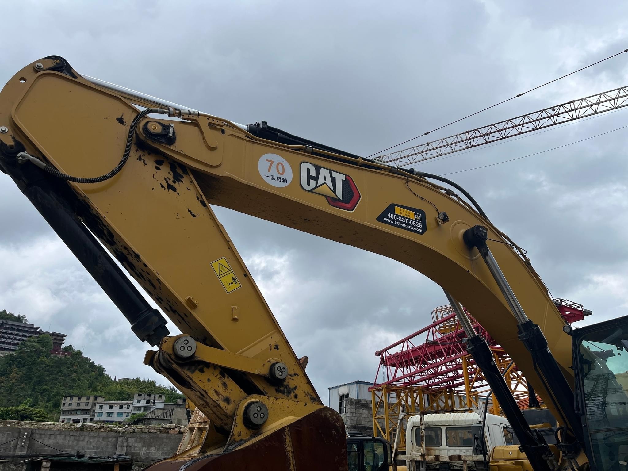 52 Ton Used Caterpillar Crawler Mining Excavator Cat 352 With 3.21 M³‌ Bucket Capacity Heavy Equipment